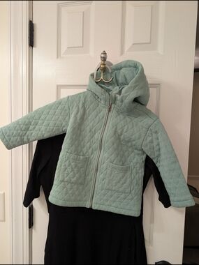 Quilted Hooded Kids Jacket - Kate Quinn 3t
